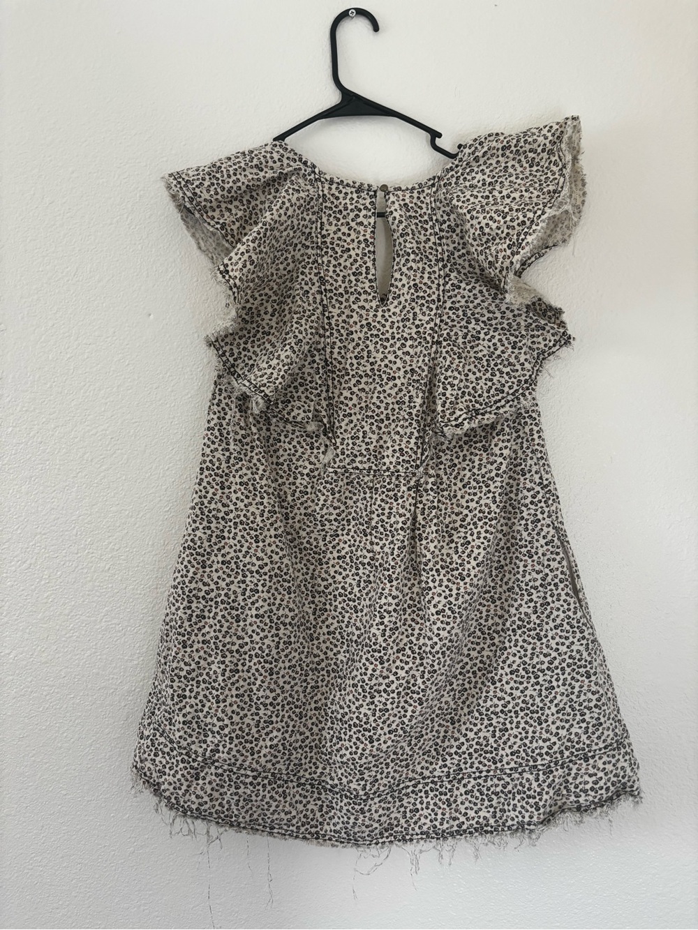 Pilcro by Anthropologie Ruffle V-Neck Mini Dress - Picture 10 of 11